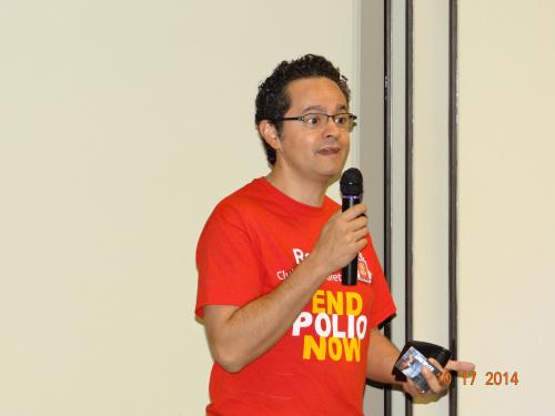 Carlos G intros World Food Day commemoration 101714.JPG