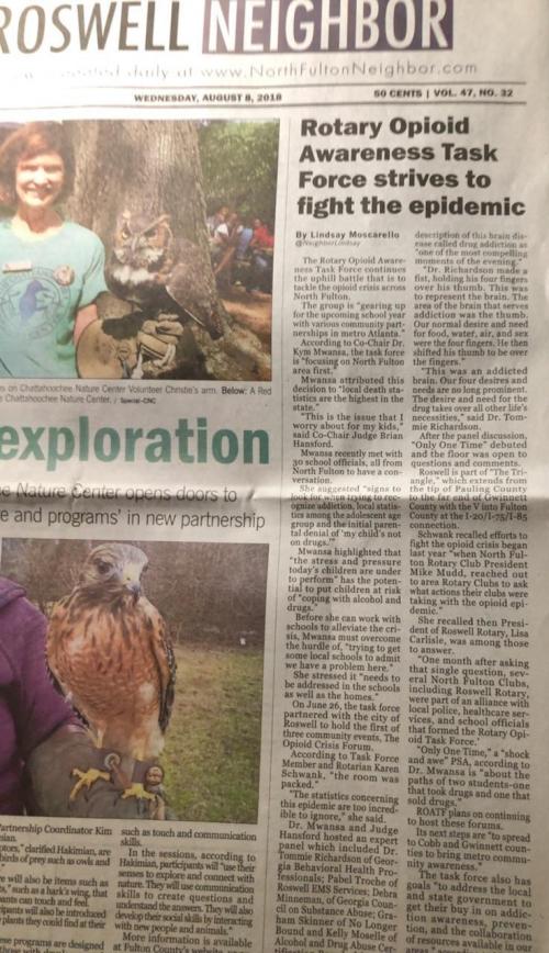 8.8.18 Neighbor article - Opioid Task Force.jpg